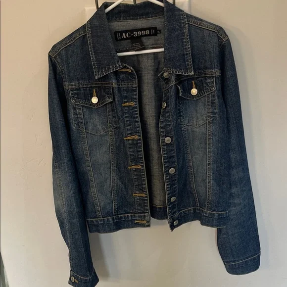 Denim Jacket AC-3998 Denim Jacket XL Vintage - Picture 1 of 3